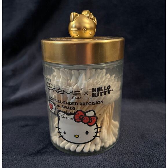 The Creme Shop Hello Kitty Cotton Swap Container - Picture 1 of 4